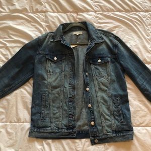 NWT Madewell Oversized Jean Jacket
